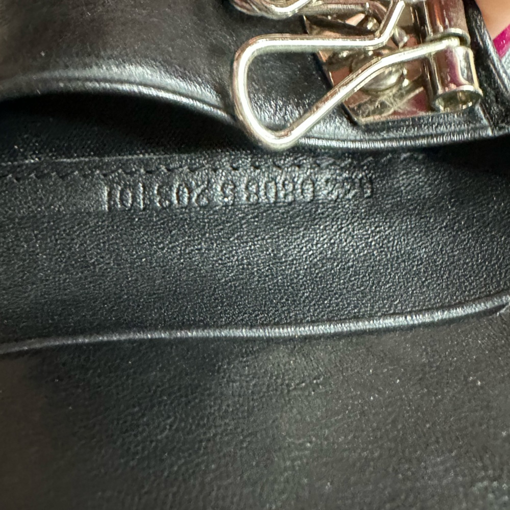 GUCCI RARE LARGE GG GUCCISSIMA BLACK LEATHER 6 RING CASE WALLET - Picture 15 of 15
